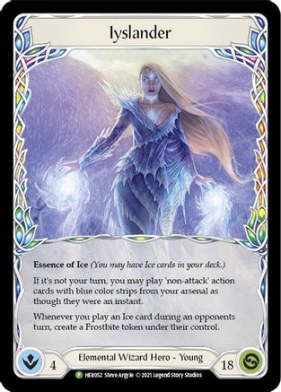 Iyslander (HER052) - Flesh and Blood: Promo Cards Cold Foil