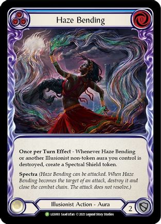 Haze Bending - LGS093 (LGS093) - Flesh and Blood: Promo Cards Cold Foil