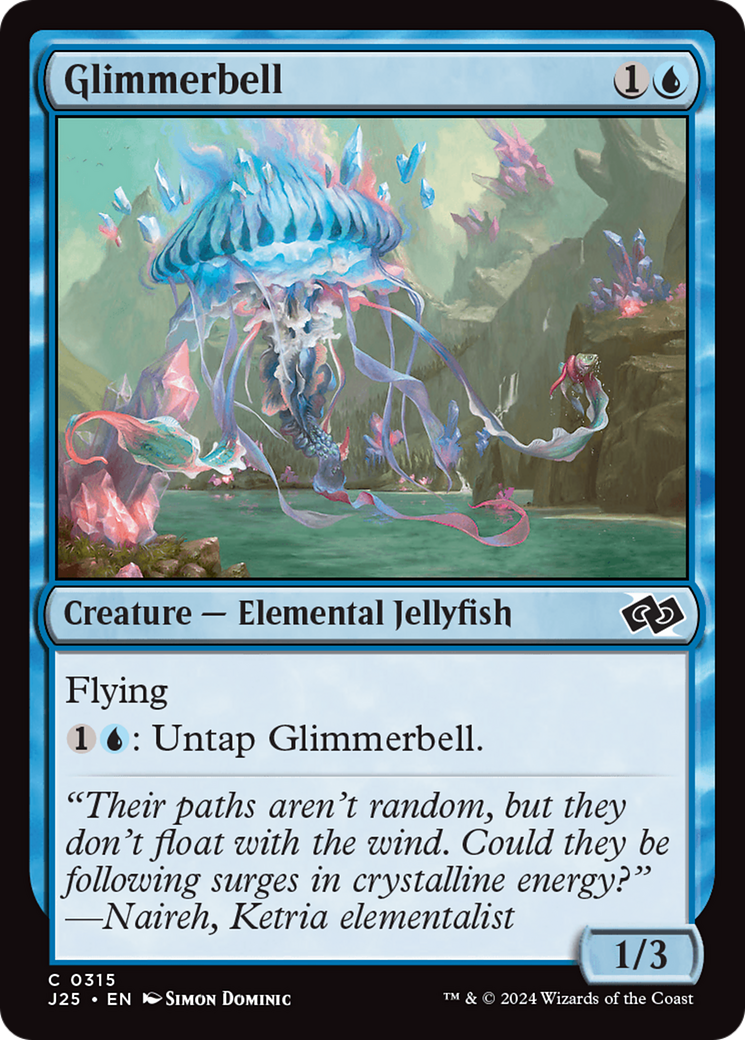 Glimmerbell (J25-315) - Foundations Jumpstart - Premium MTG Single from Wizards of the Coast - Just $0.25! Shop now at Game Crave Tournament Store