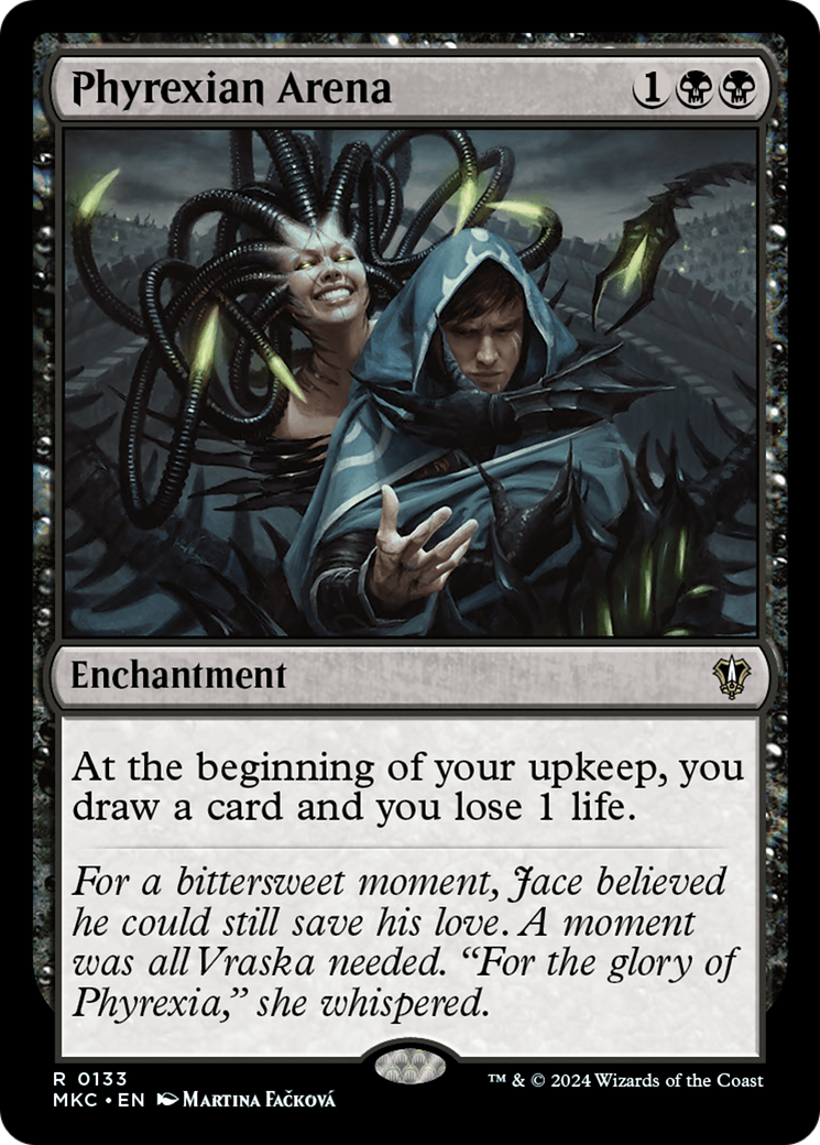 Phyrexian Arena (MKC-133) - Murders at Karlov Manor Commander - Premium MTG Single from Wizards of the Coast - Just $4.89! Shop now at Game Crave Tournament Store