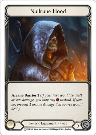 Nullrune Hood (1HP346) - History Pack Vol.1