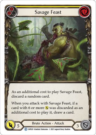 Savage Feast (Yellow) (1HP020) - History Pack Vol.1