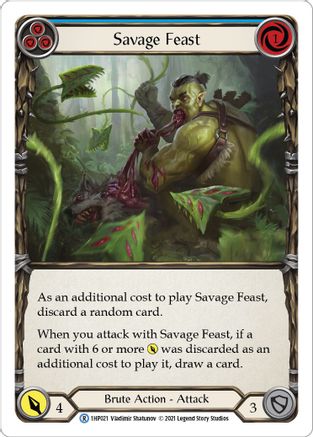Savage Feast (Blue) (1HP021) - History Pack Vol.1