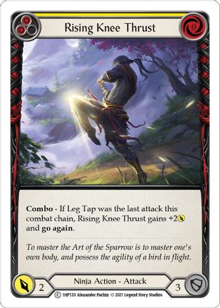 Rising Knee Thrust (Yellow) (1HP120) - History Pack Vol.1