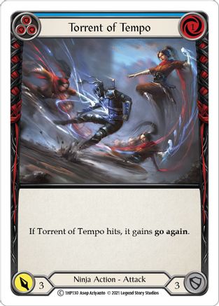 Torrent of Tempo (Blue) (1HP130) - History Pack Vol.1