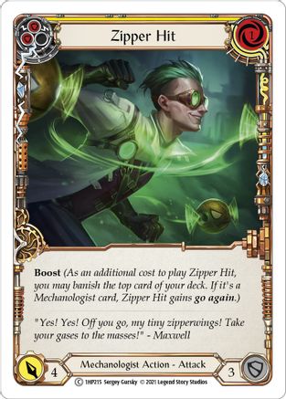 Zipper Hit (Yellow) (1HP215) - History Pack Vol.1