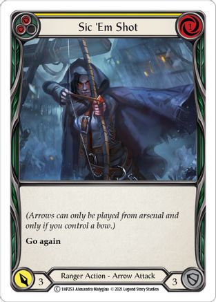 Sic 'Em Shot (Yellow) (1HP253) - History Pack Vol.1