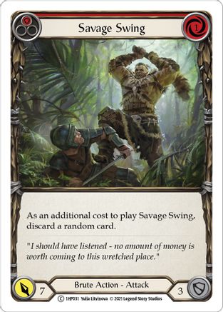 Savage Swing (Red) (1HP031) - History Pack Vol.1