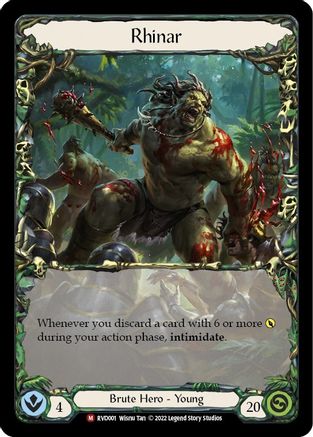 Rhinar (RVD001) - Classic Battles: Rhinar vs Dorinthea Cold Foil