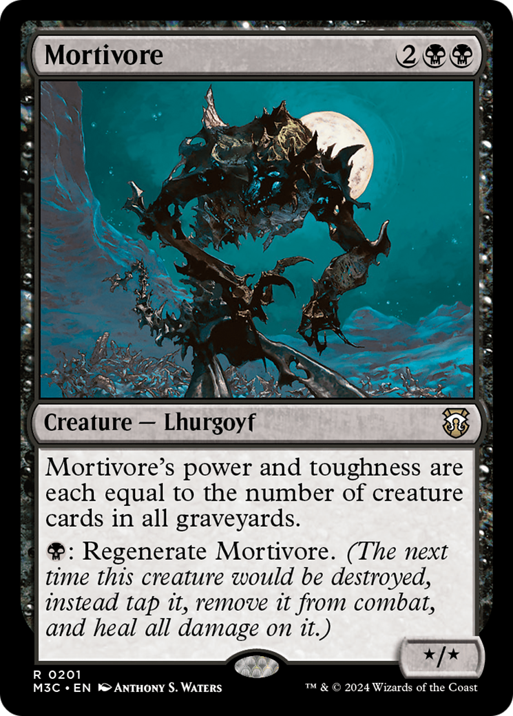 Mortivore (M3C-201) - Modern Horizons 3 Commander - Premium MTG Single from Wizards of the Coast - Just $0.25! Shop now at Game Crave Tournament Store