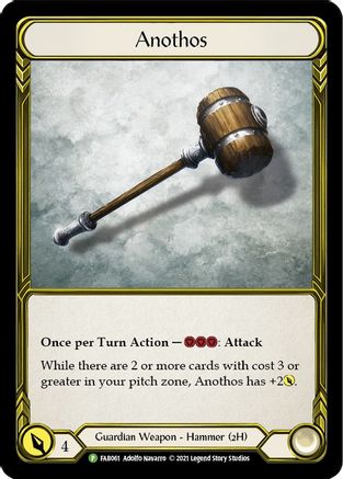 Anothos (Golden) (FAB061) - Flesh and Blood: Promo Cards