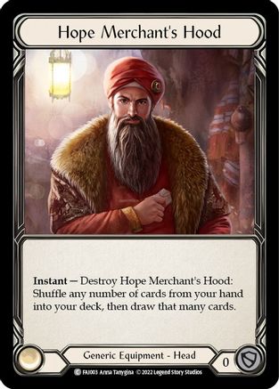 Hope Merchant's Hood (FAI003) - Blitz Deck: Uprising - Fai