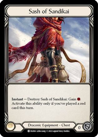 Sash of Sandikai (FAI004) - Blitz Deck: Uprising - Fai
