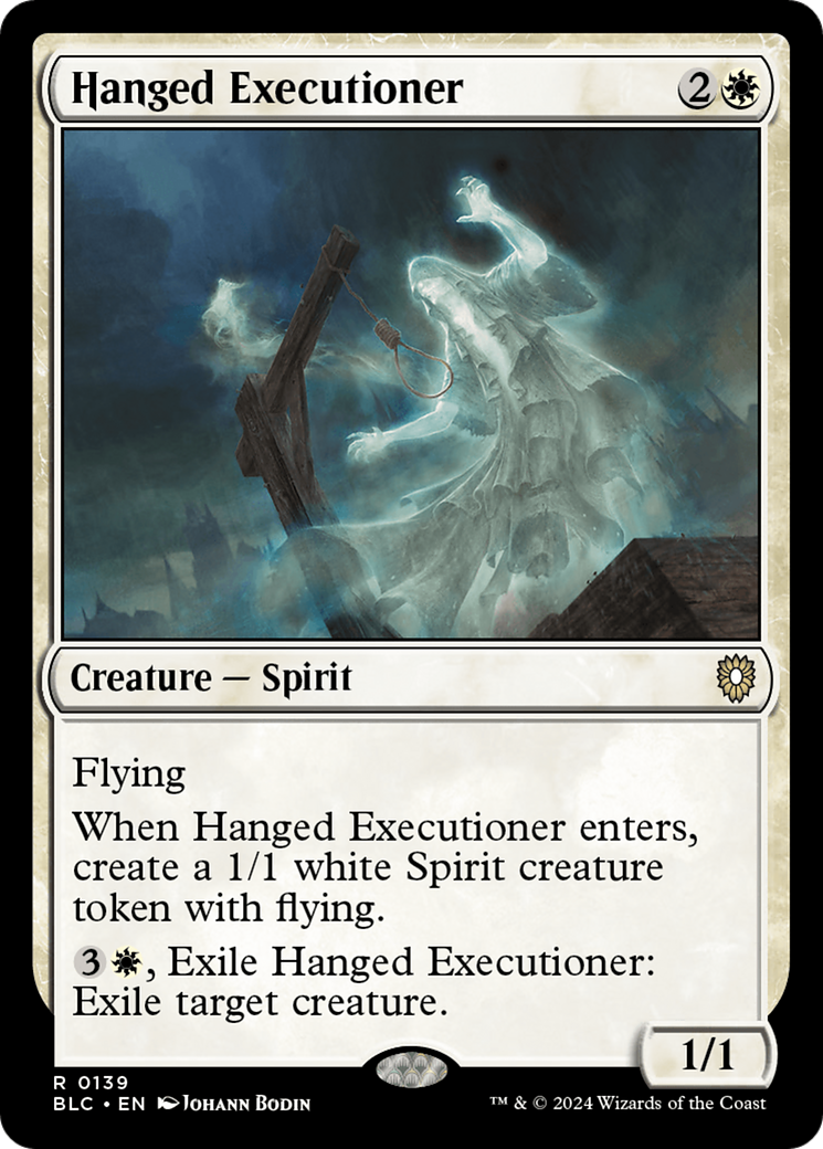 Hanged Executioner (BLC-139) - Bloomburrow Commander - Premium MTG Single from Wizards of the Coast - Just $0.25! Shop now at Game Crave Tournament Store