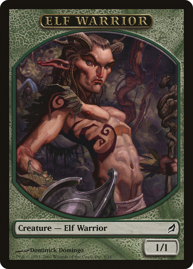 Elf Warrior (TLRW-009) - Lorwyn Tokens
