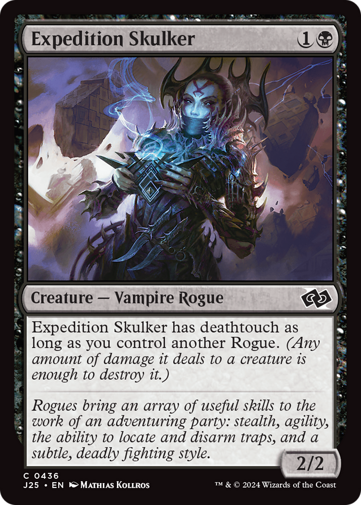 Expedition Skulker (J25-436) - Foundations Jumpstart - Premium MTG Single from Wizards of the Coast - Just $0.25! Shop now at Game Crave Tournament Store