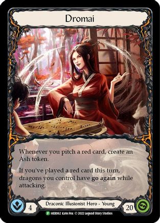 Dromai (HER062) - Flesh and Blood: Promo Cards Cold Foil