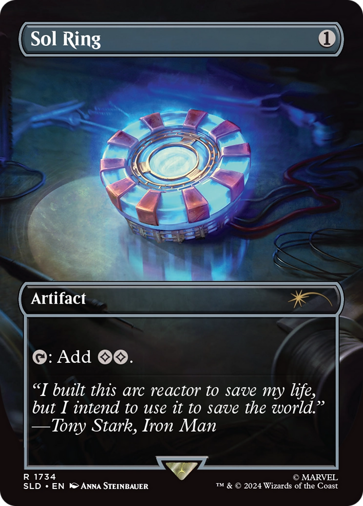 Sol Ring (SLD-1734) - Secret Lair Drop (Borderless) - Premium MTG Single from Wizards of the Coast - Just $13.03! Shop now at Game Crave Tournament Store