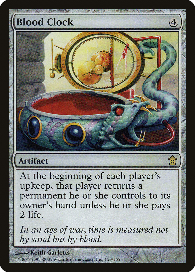 Blood Clock (SOK-153) - Saviors of Kamigawa