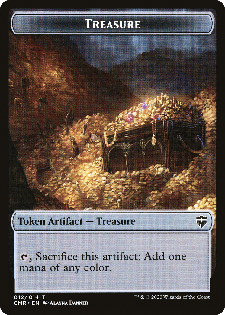 Treasure (TCMR-012) - Commander Legends Tokens