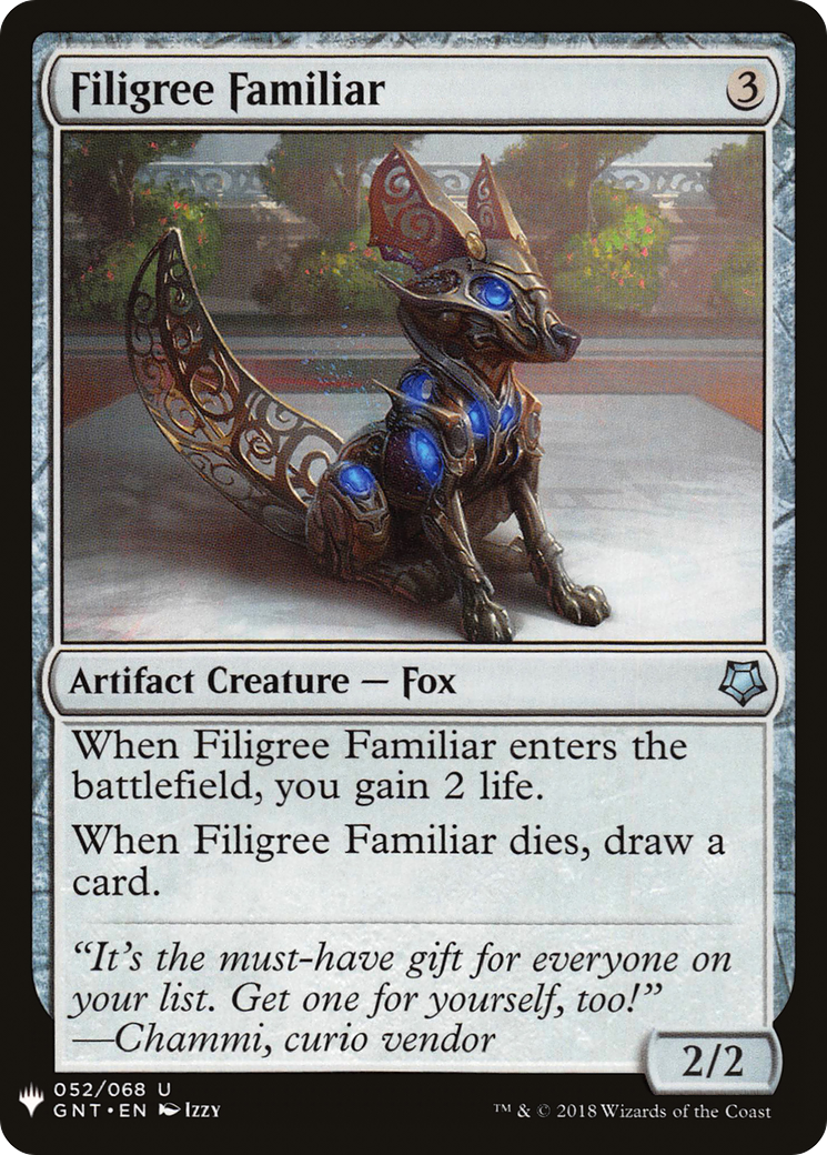 Filigree Familiar (MB1-1582) - Mystery Booster