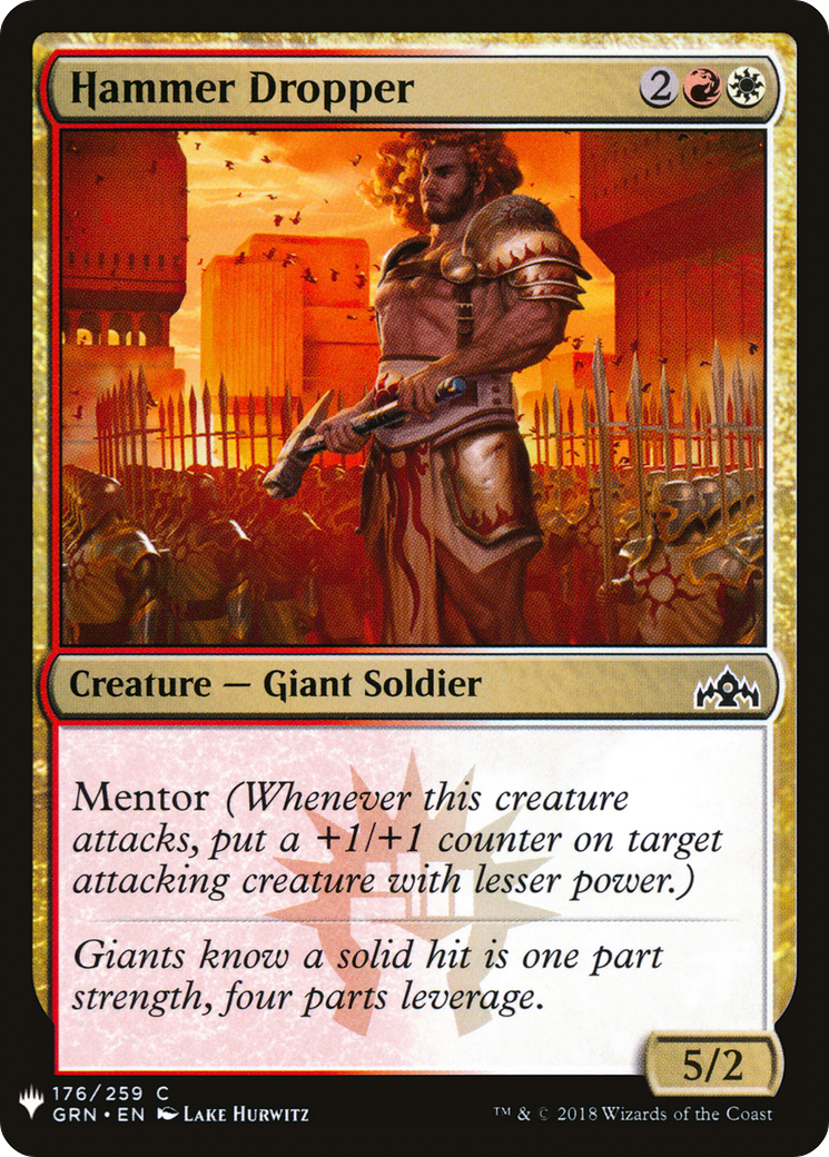 Hammer Dropper (MB1-1434) - Mystery Booster