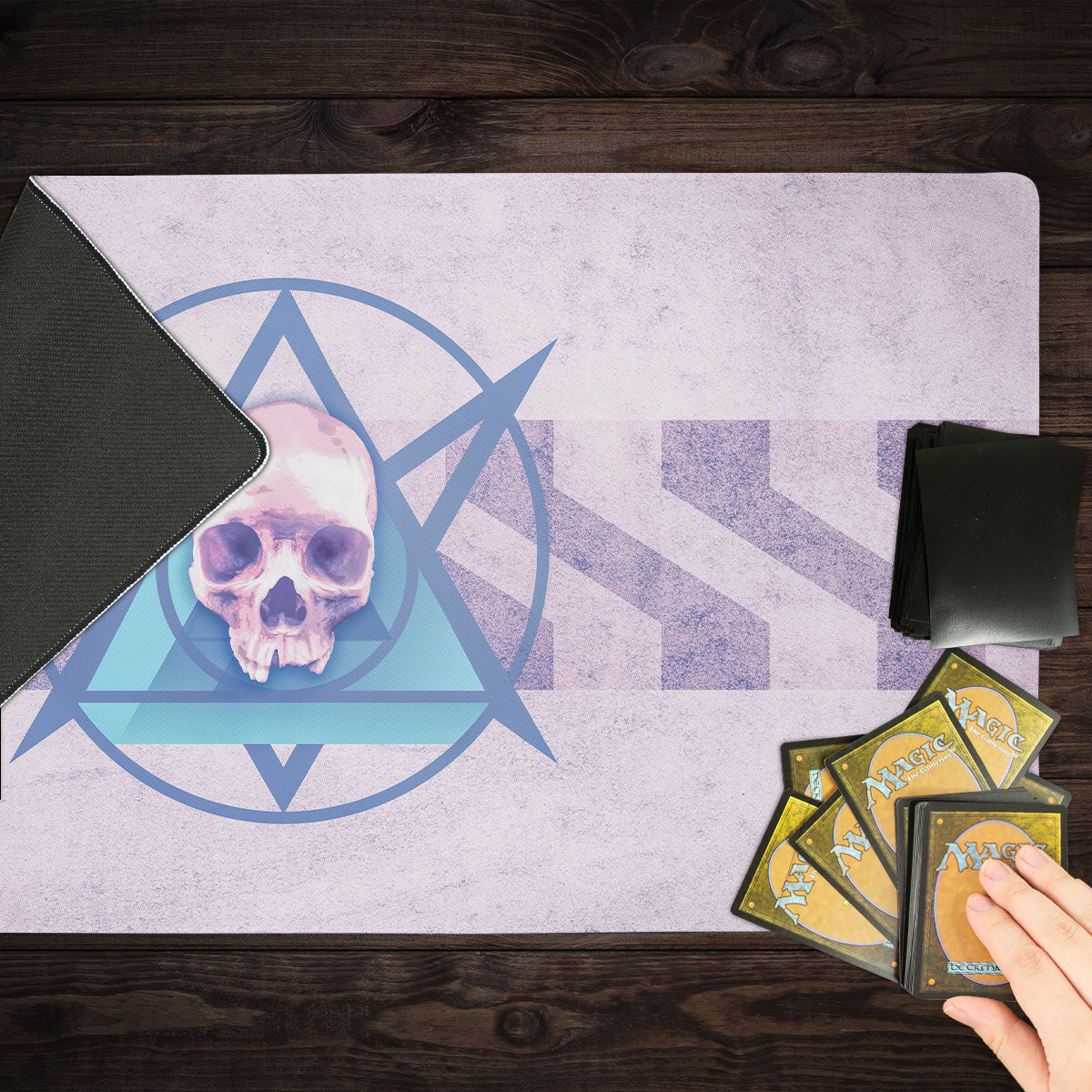 Skull Star Playmat - Premium Playmat from Inked Gaming - Just $34.99! Shop now at Game Crave Tournament Store