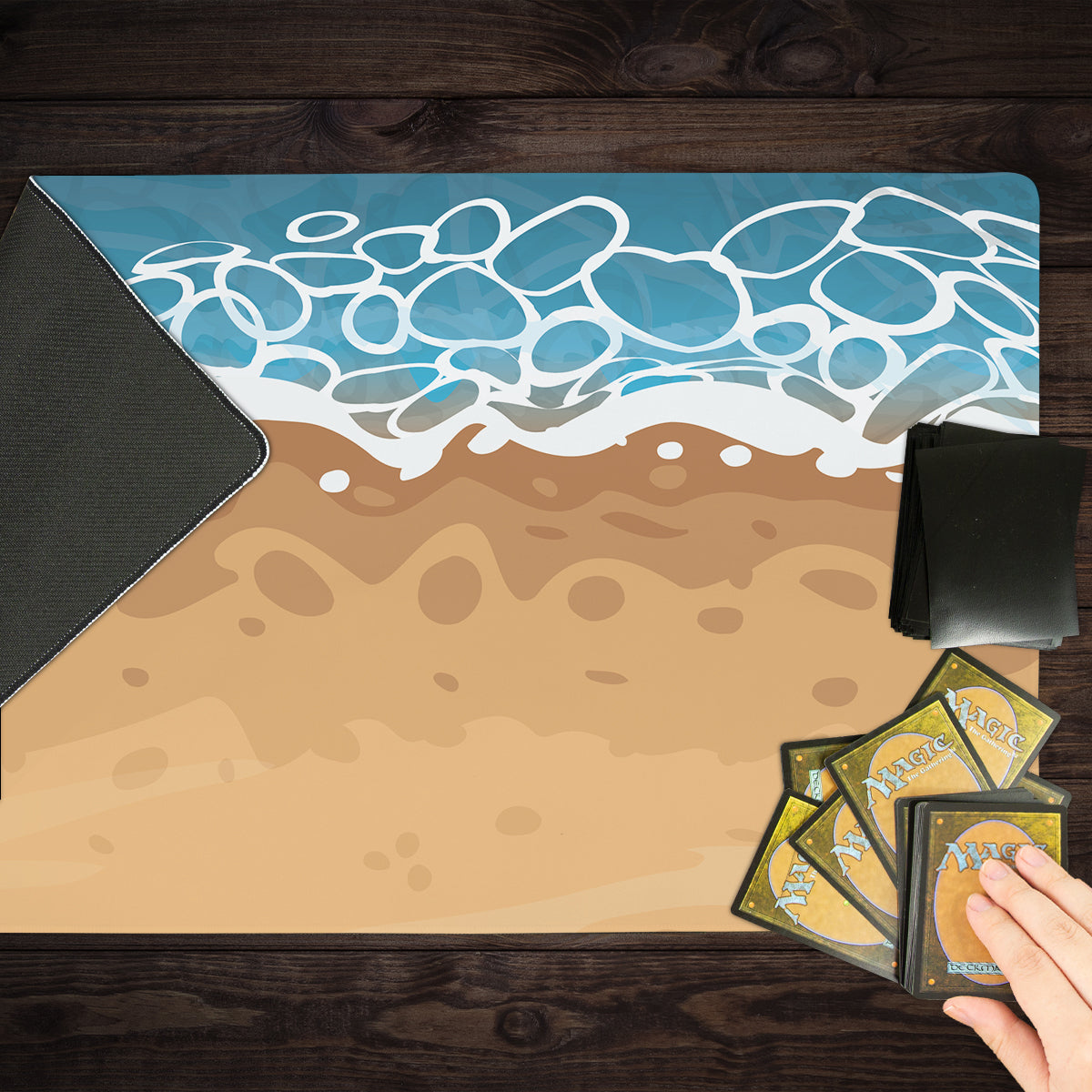 Summer Beach Playmat - Premium Playmat from Inked Gaming - Just $34.99! Shop now at Game Crave Tournament Store
