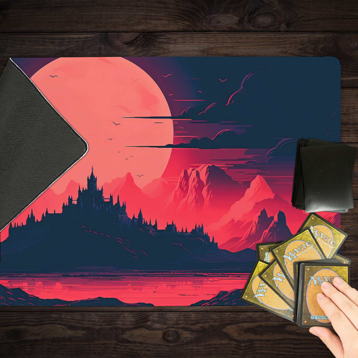 Vampire Citadel Playmat - Premium Playmat from Inked Gaming - Just $34.99! Shop now at Game Crave Tournament Store
