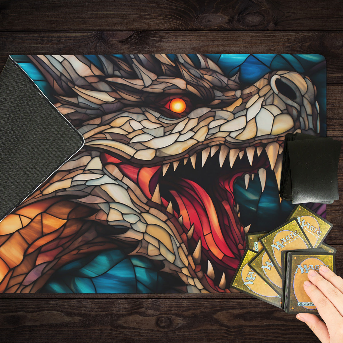 Vampire Dragon Playmat - Premium Playmat from Inked Gaming - Just $34.99! Shop now at Game Crave Tournament Store
