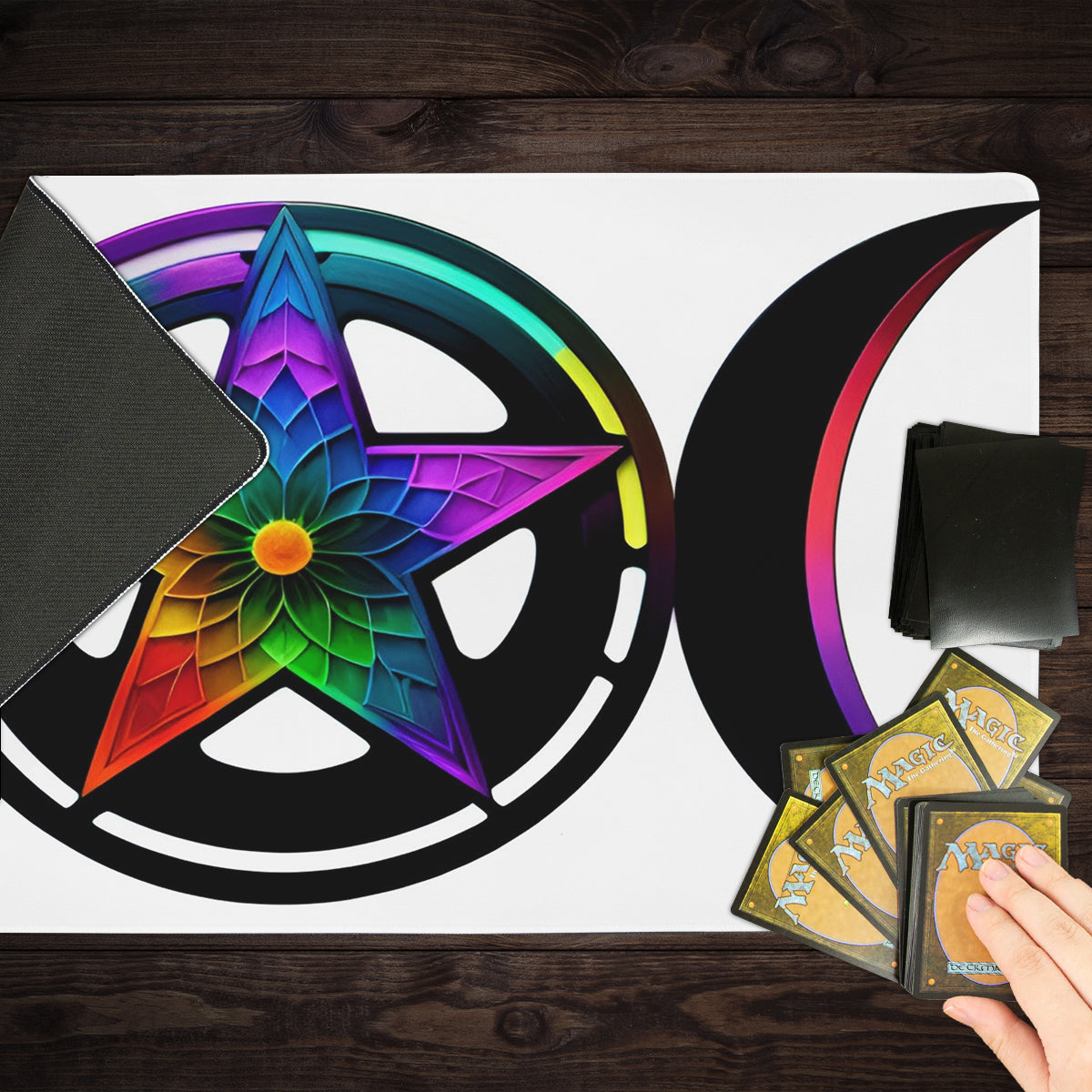 Triple Goddess Playmat - Premium Playmat from Inked Gaming - Just $34.99! Shop now at Game Crave Tournament Store