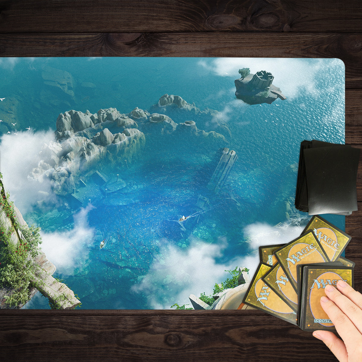 The Forgotten Towers Playmat - Premium Playmat from Inked Gaming - Just $34.99! Shop now at Game Crave Tournament Store