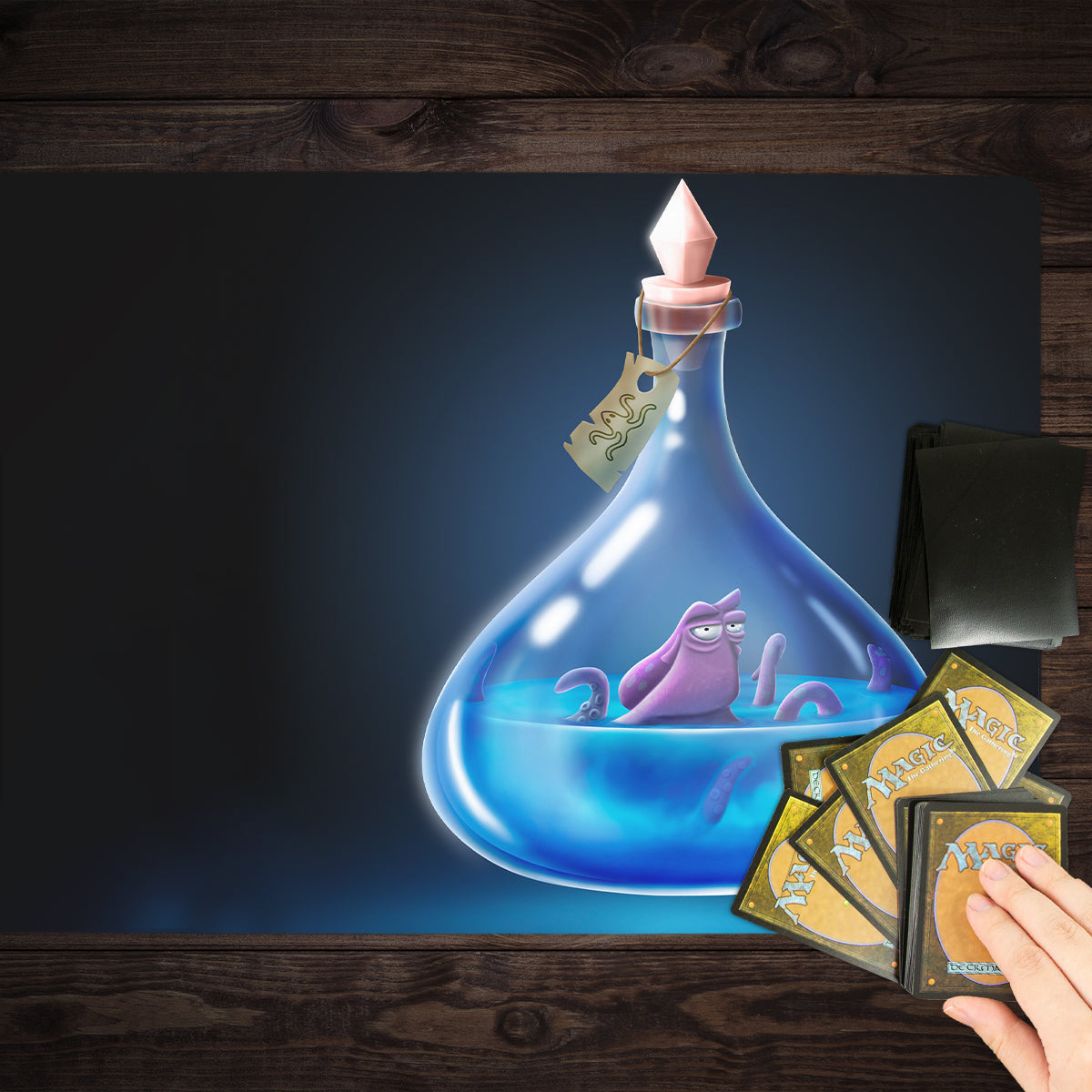 The Octopus Potion Playmat - Premium Playmat from Inked Gaming - Just $34.99! Shop now at Game Crave Tournament Store