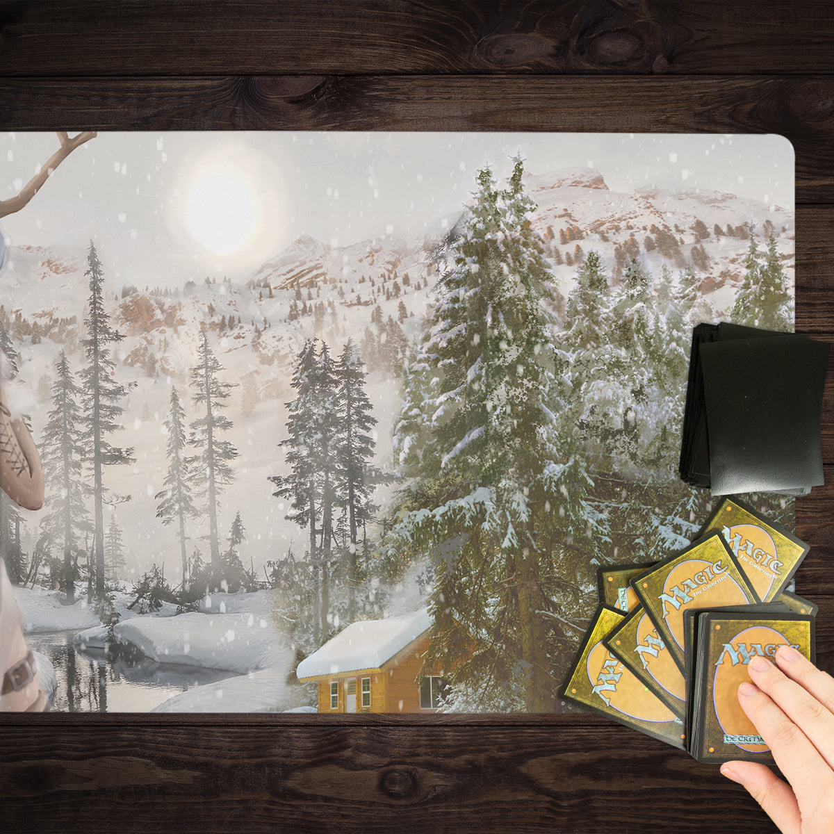 Snow Queen Playmat - Premium Playmat from Inked Gaming - Just $34.99! Shop now at Game Crave Tournament Store