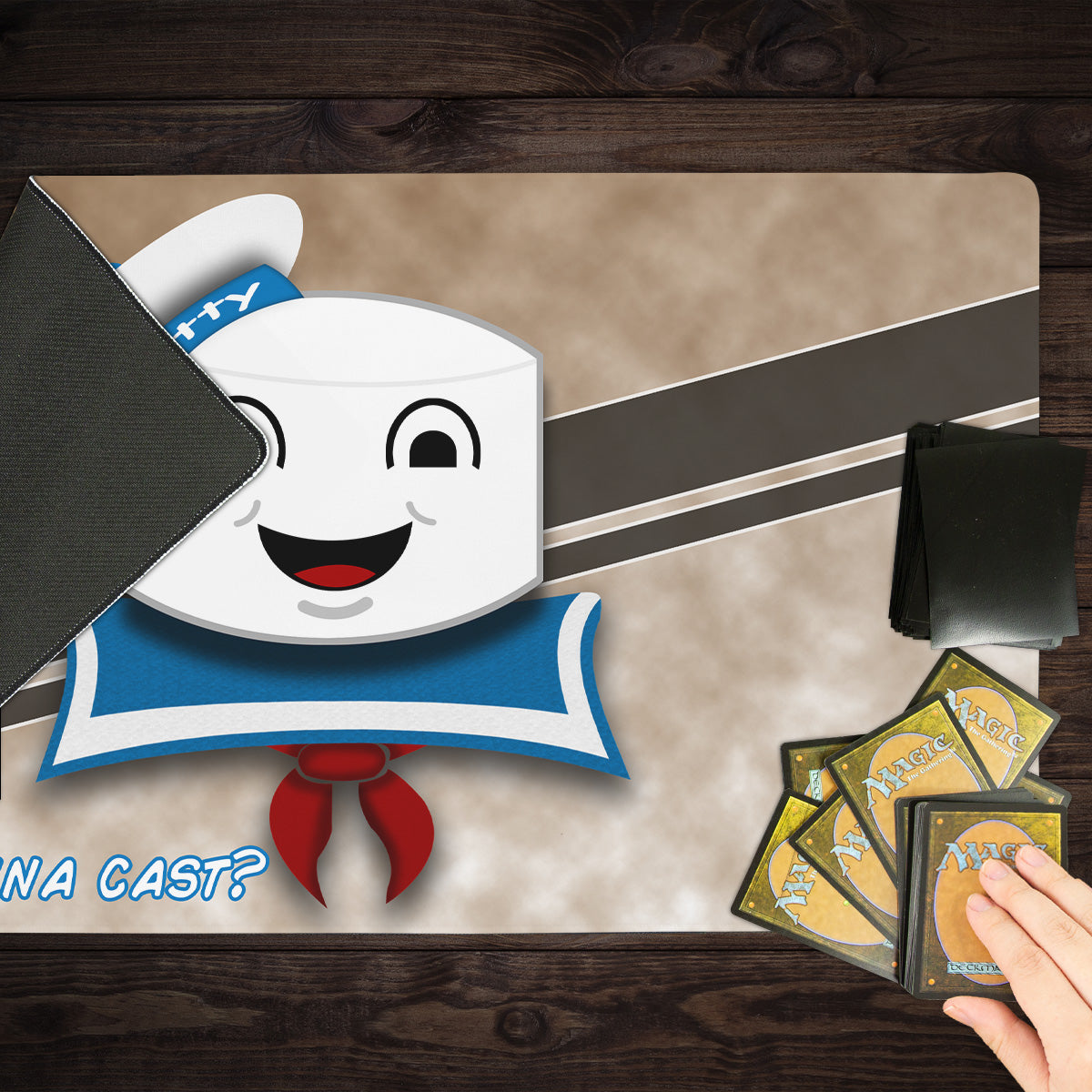 Who Ya Gonna Cast? Playmat - Premium Playmat from Inked Gaming - Just $34.99! Shop now at Game Crave Tournament Store