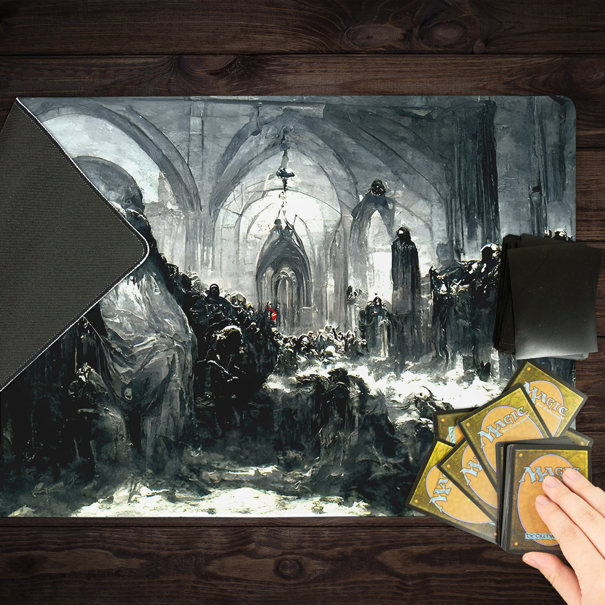 Throne Of Nothing Playmat - Premium Playmat from Inked Gaming - Just $34.99! Shop now at Game Crave Tournament Store