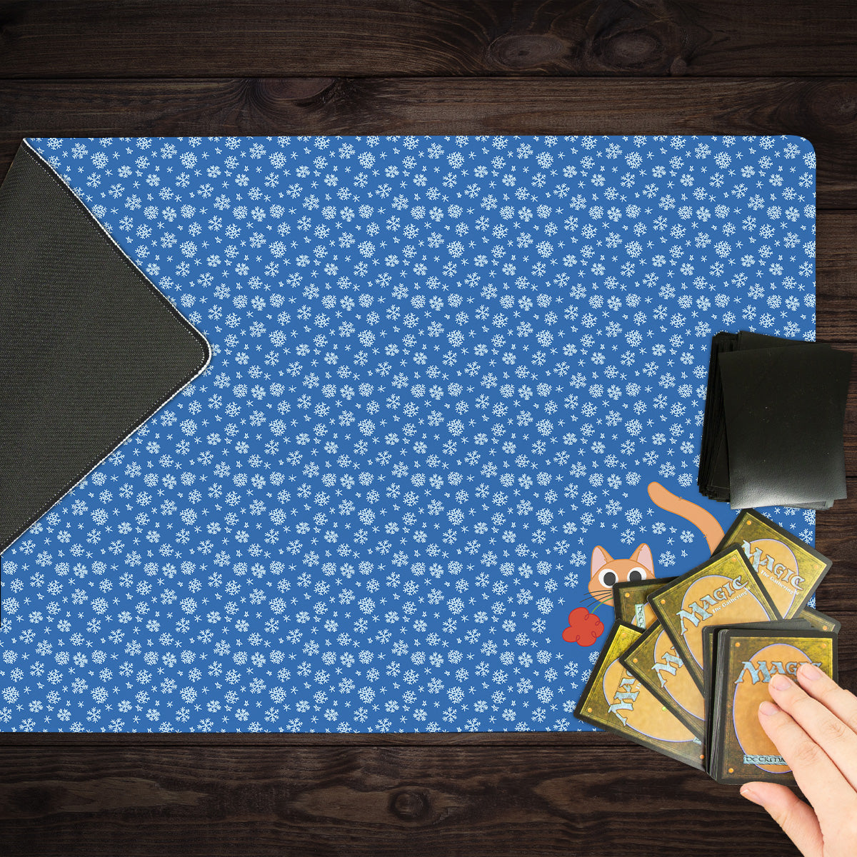 Special Winter Delivery Playmat - Premium Playmat from Inked Gaming - Just $34.99! Shop now at Game Crave Tournament Store