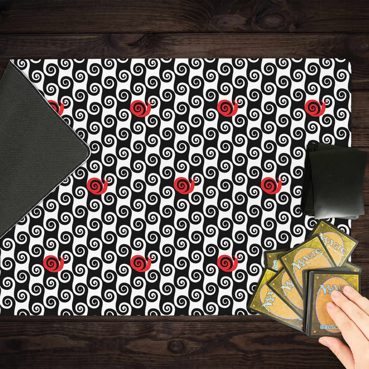 Spiral Snails Playmat - Premium Playmat from Inked Gaming - Just $34.99! Shop now at Game Crave Tournament Store
