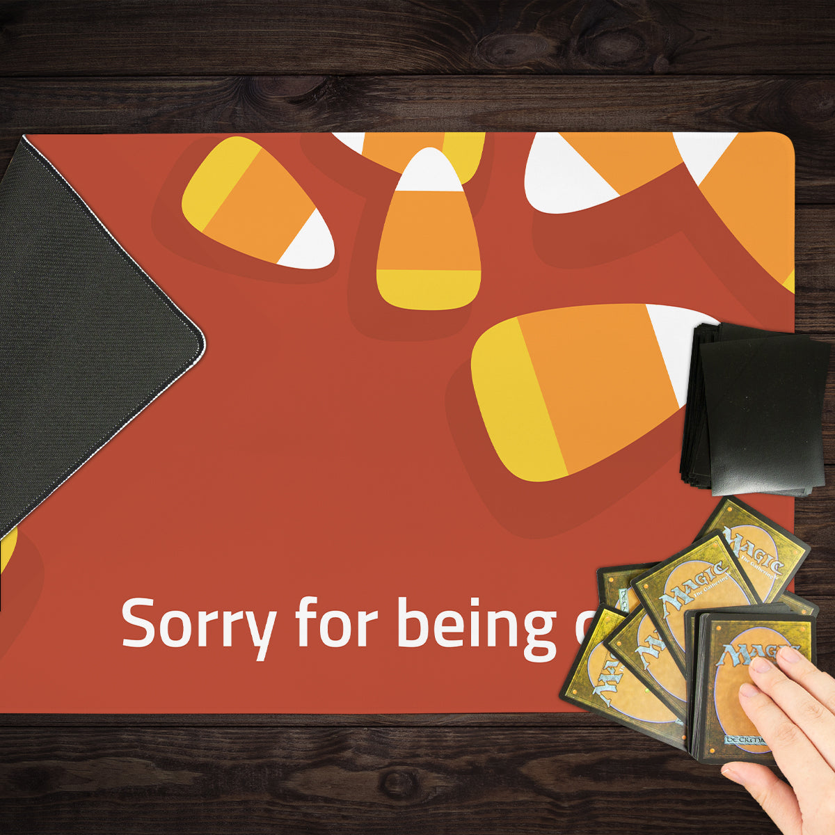 Sorry for Being Corny Playmat - Premium Playmat from Inked Gaming - Just $34.99! Shop now at Game Crave Tournament Store