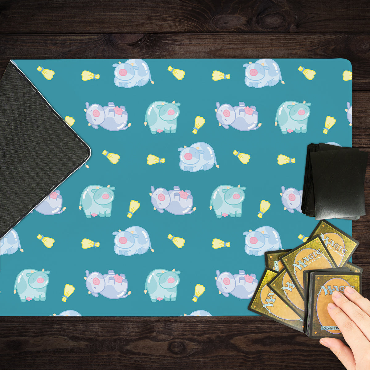 Squeaky Clean Moos Playmat - Premium Playmat from Inked Gaming - Just $34.99! Shop now at Game Crave Tournament Store
