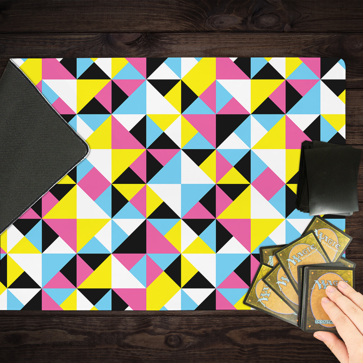 Tangled Triangles Playmat - Premium Desk Mat from Inked Gaming - Just $34.99! Shop now at Game Crave Tournament Store