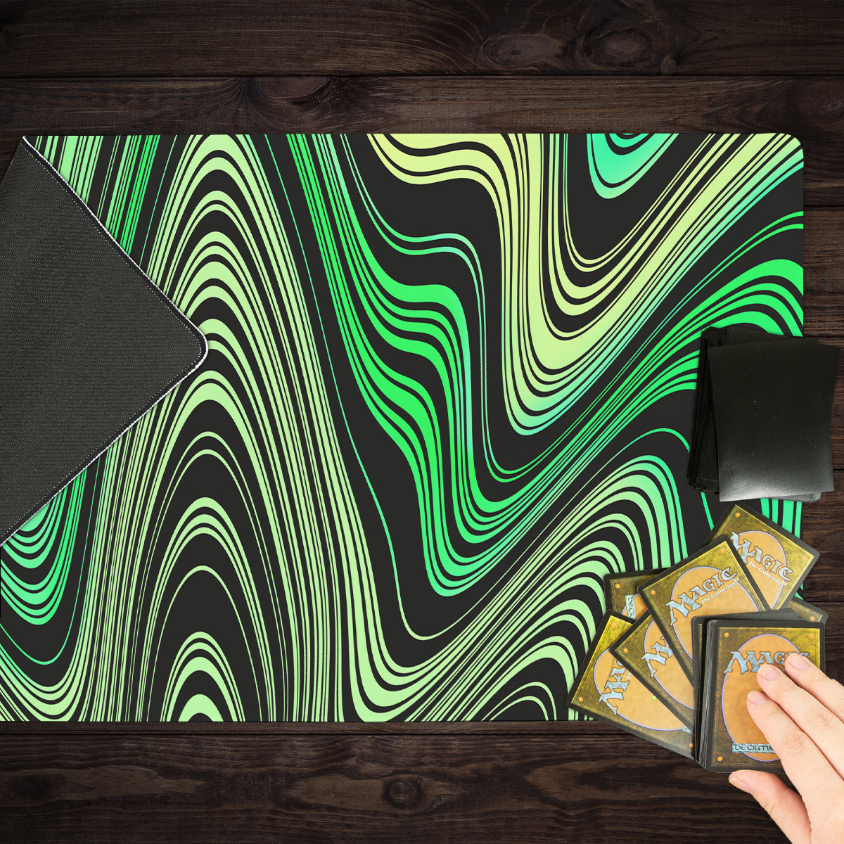 Waves of Smoke Playmat - Premium Desk Mat from Inked Gaming - Just $34.99! Shop now at Game Crave Tournament Store