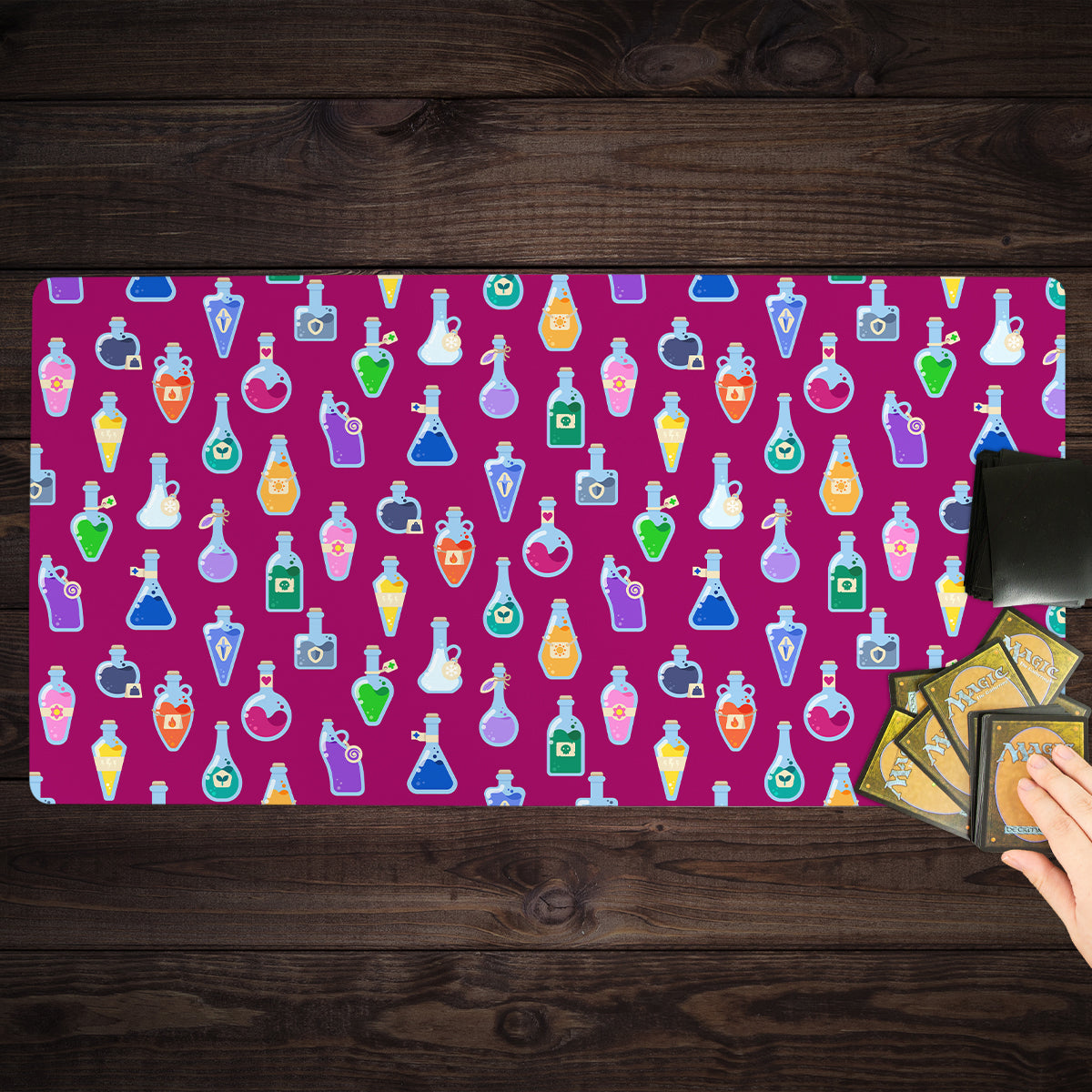 You Can't Handle My Strongest Potions Playmat - Premium Playmat from Inked Gaming - Just $34.99! Shop now at Game Crave Tournament Store