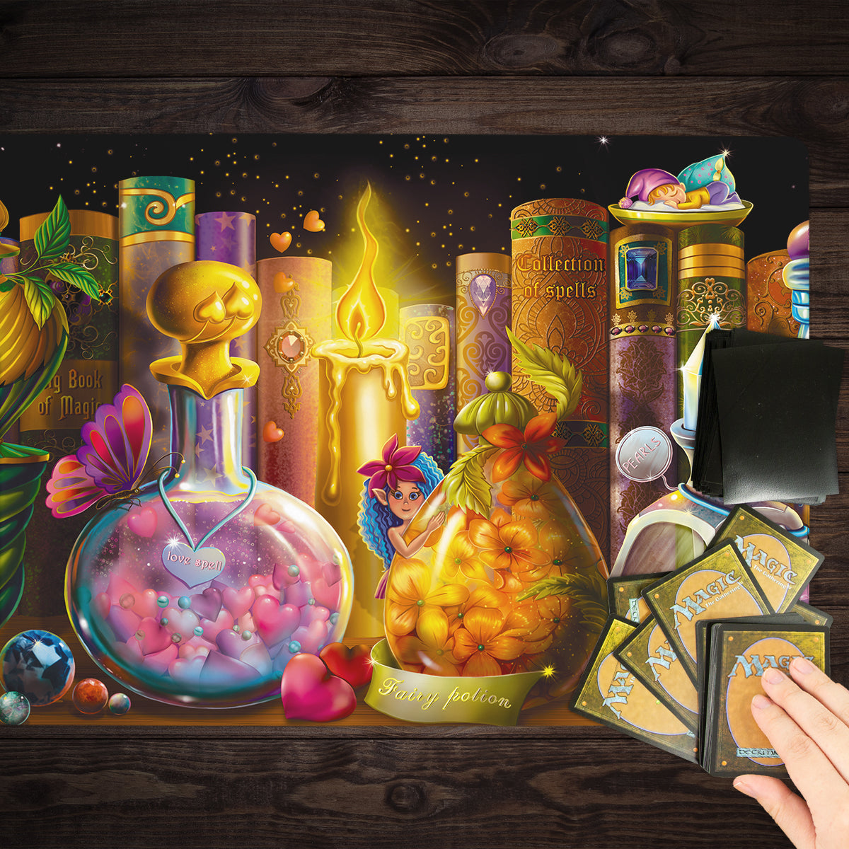 The Magical Potions Playmat - Premium Desk Mat from Inked Gaming - Just $34.99! Shop now at Game Crave Tournament Store
