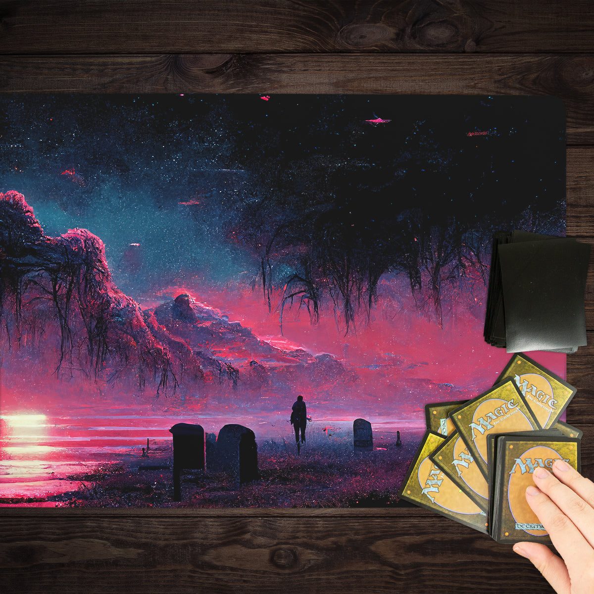Treading the Lonely Beach Playmat - Premium Playmat from Inked Gaming - Just $34.99! Shop now at Game Crave Tournament Store