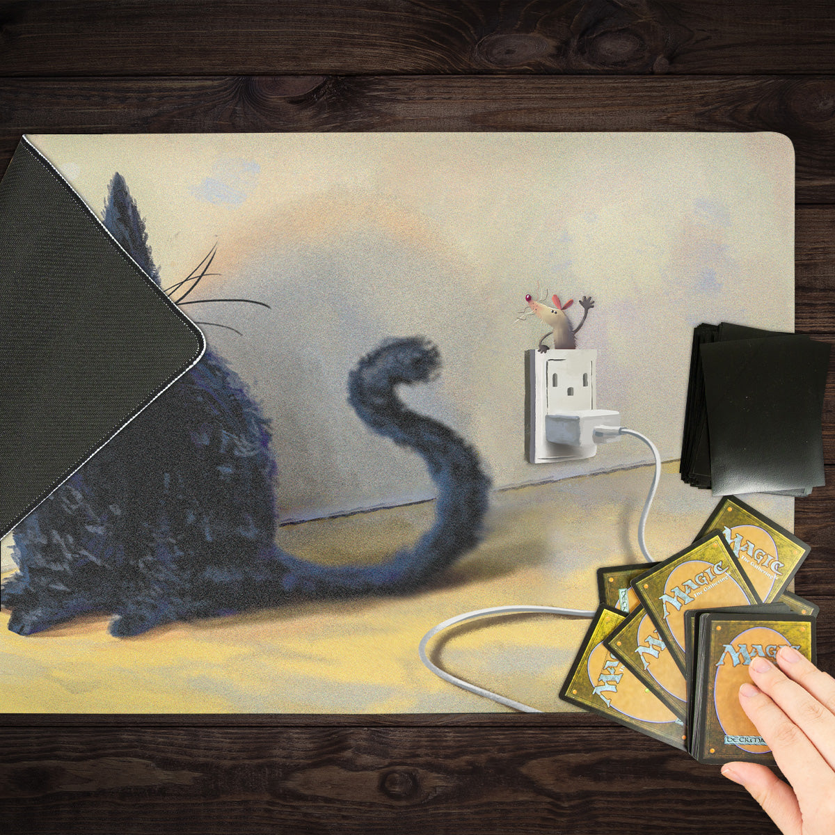 Unexpected Guest Playmat - Premium Playmat from Inked Gaming - Just $34.99! Shop now at Game Crave Tournament Store