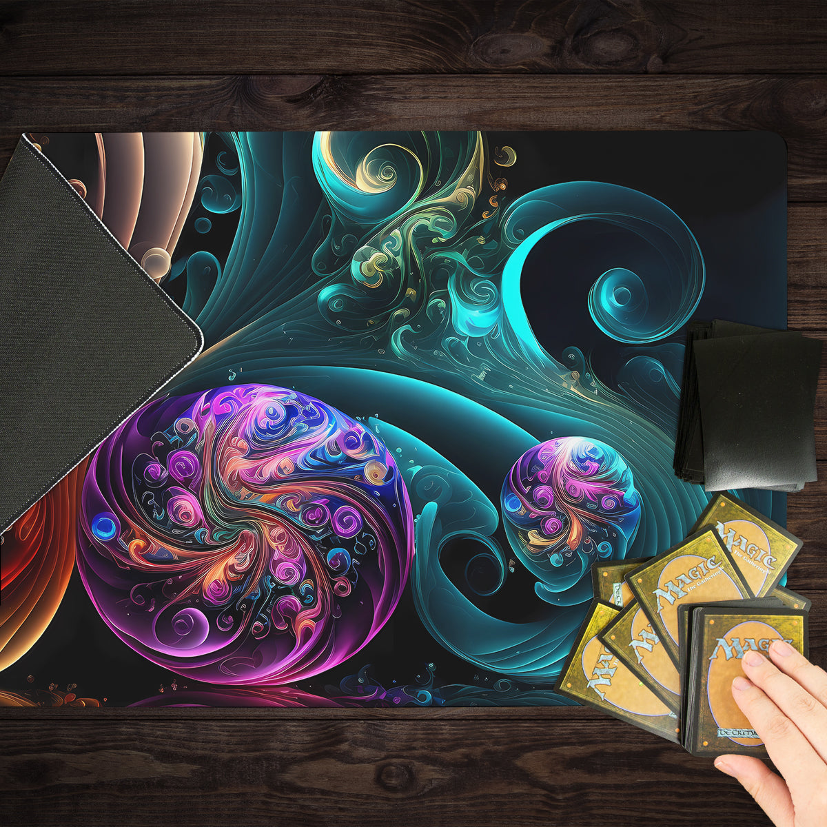 Smokey Doodle Playmat - Premium Playmat from Inked Gaming - Just $34.99! Shop now at Game Crave Tournament Store