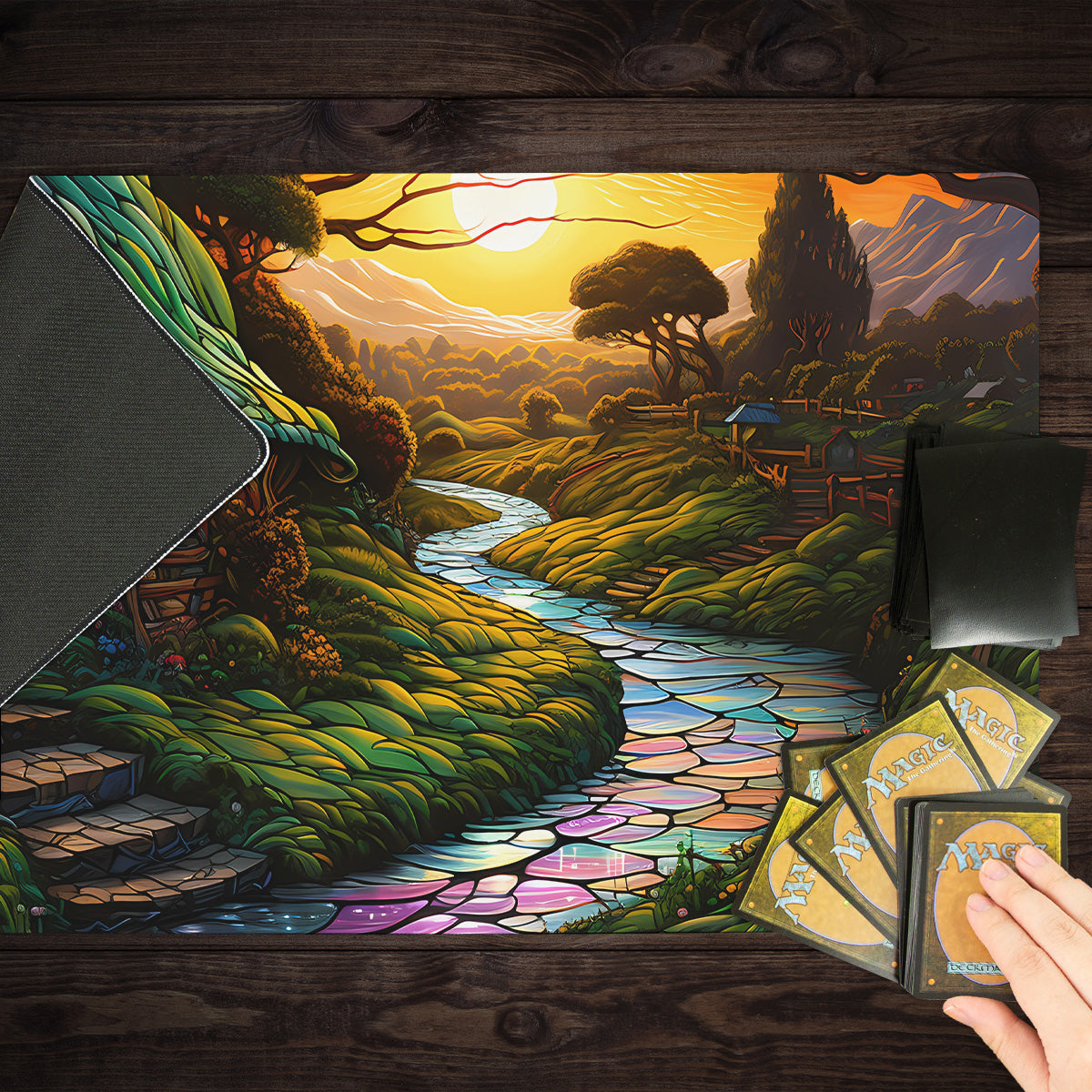 Tales from the Shire Playmat - Premium Playmat from Inked Gaming - Just $34.99! Shop now at Game Crave Tournament Store