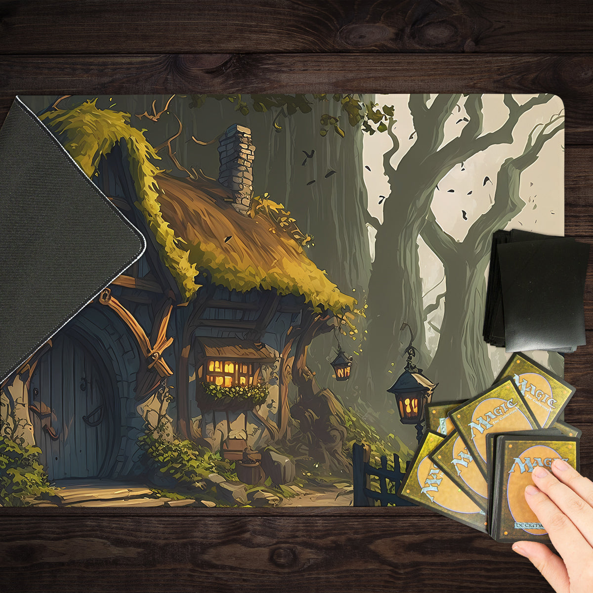 The Little Folk's Village Playmat - Premium Playmat from Inked Gaming - Just $34.99! Shop now at Game Crave Tournament Store