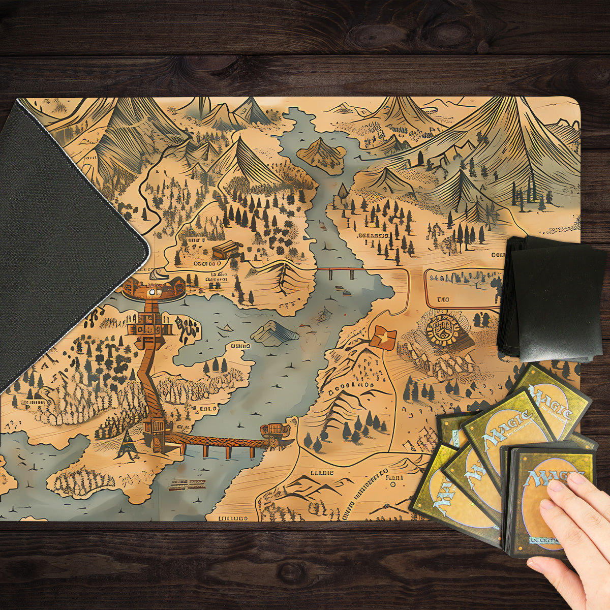 Tir'Anor Playmat - Premium Playmat from Inked Gaming - Just $34.99! Shop now at Game Crave Tournament Store